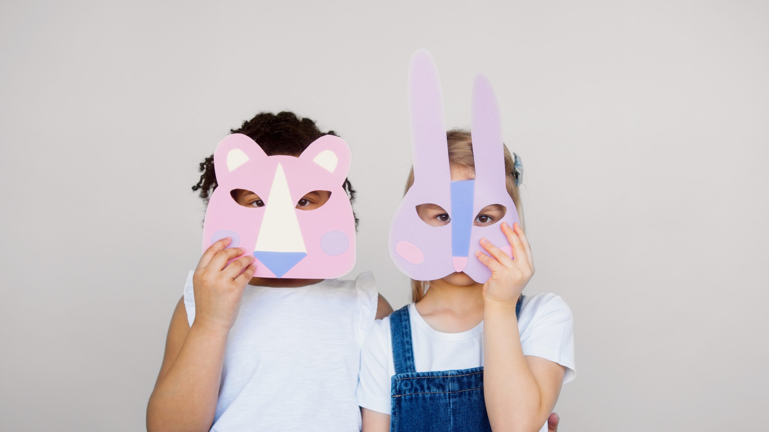Masken für Kinder bitte nur an Fasching